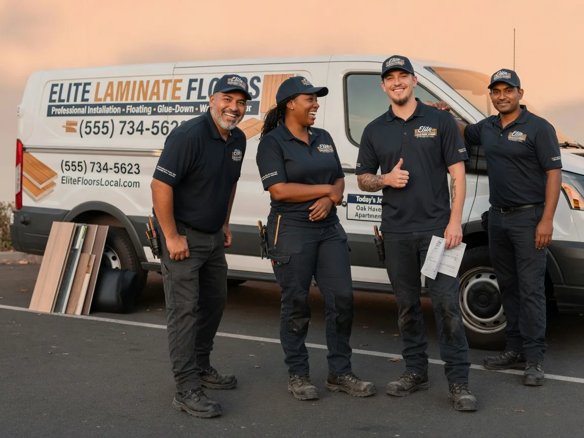 Laminate flooring installation company in Shawmut, ME